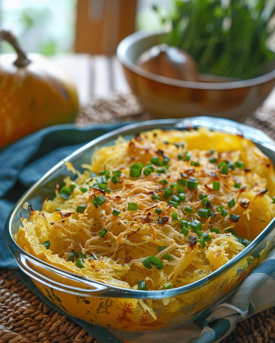 Vegetarian Spaghetti Squash Casserole