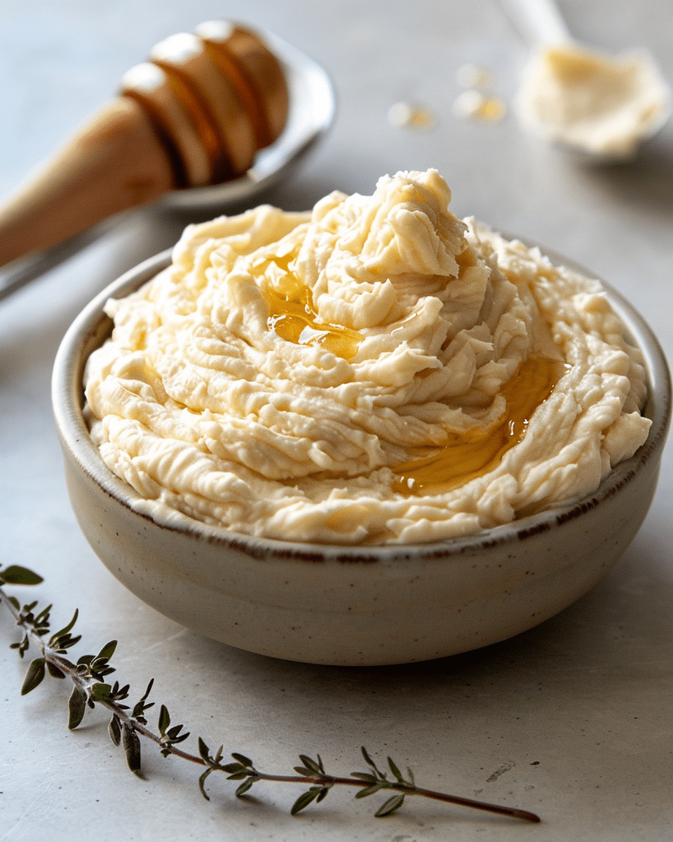 5 Minute Whipped Honey Butter