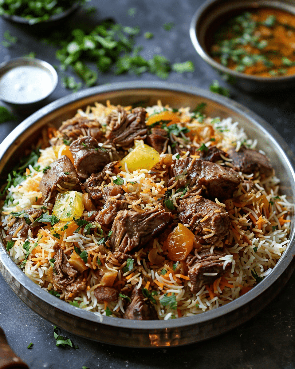 Lamb Biryani Rolls Recipe