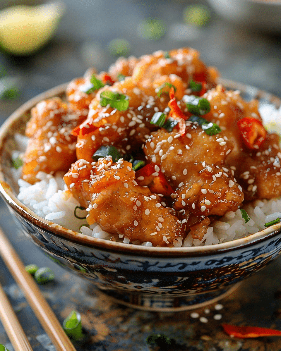 Pineapple Sesame Chicken
