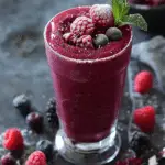 Creamy Beet Smoothie with Berries & Greek Yogurt Recipe