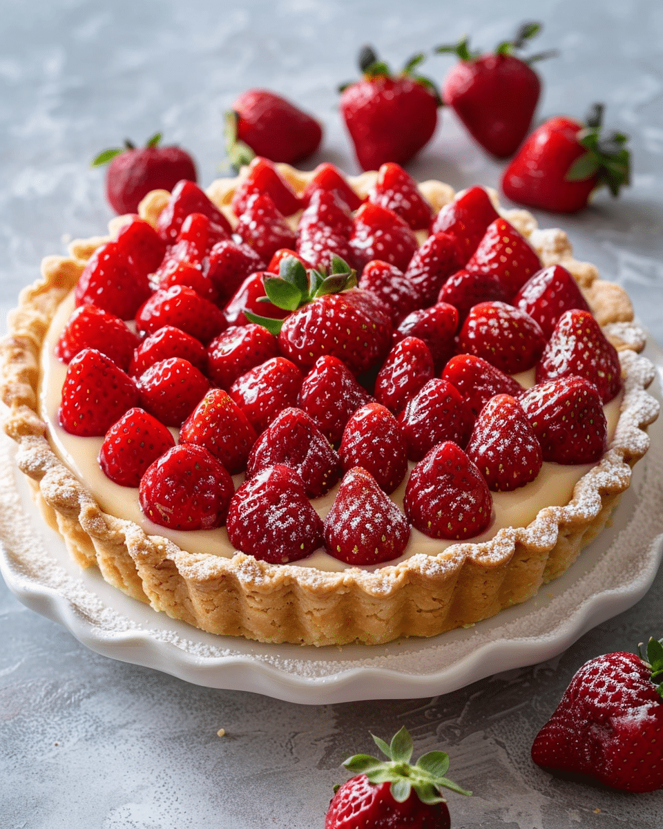 Gluten-Free Strawberry Tart