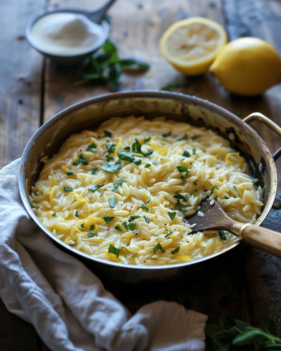 Lemon Orzo Recipe