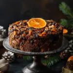 Orange Brandy Fruitcake