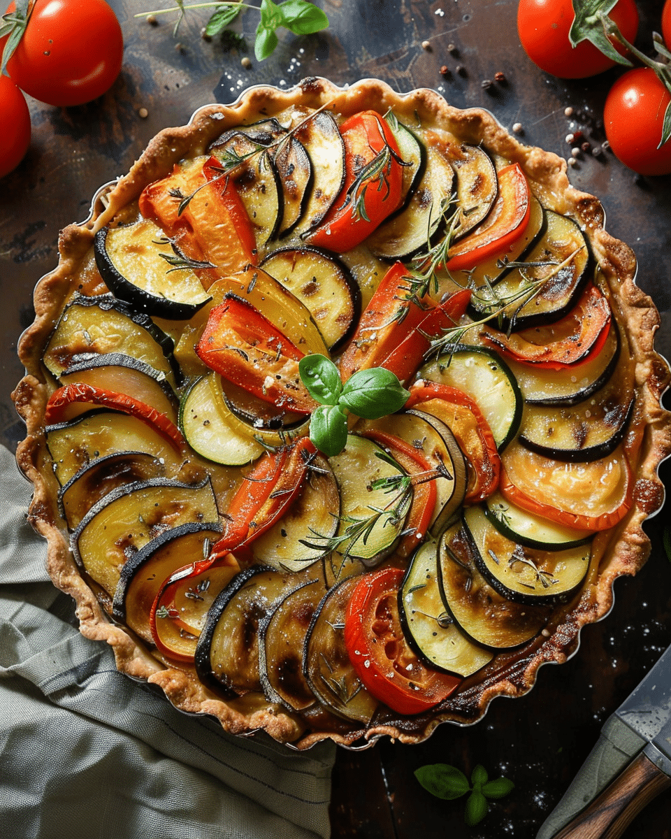Roasted Vegetable Torte