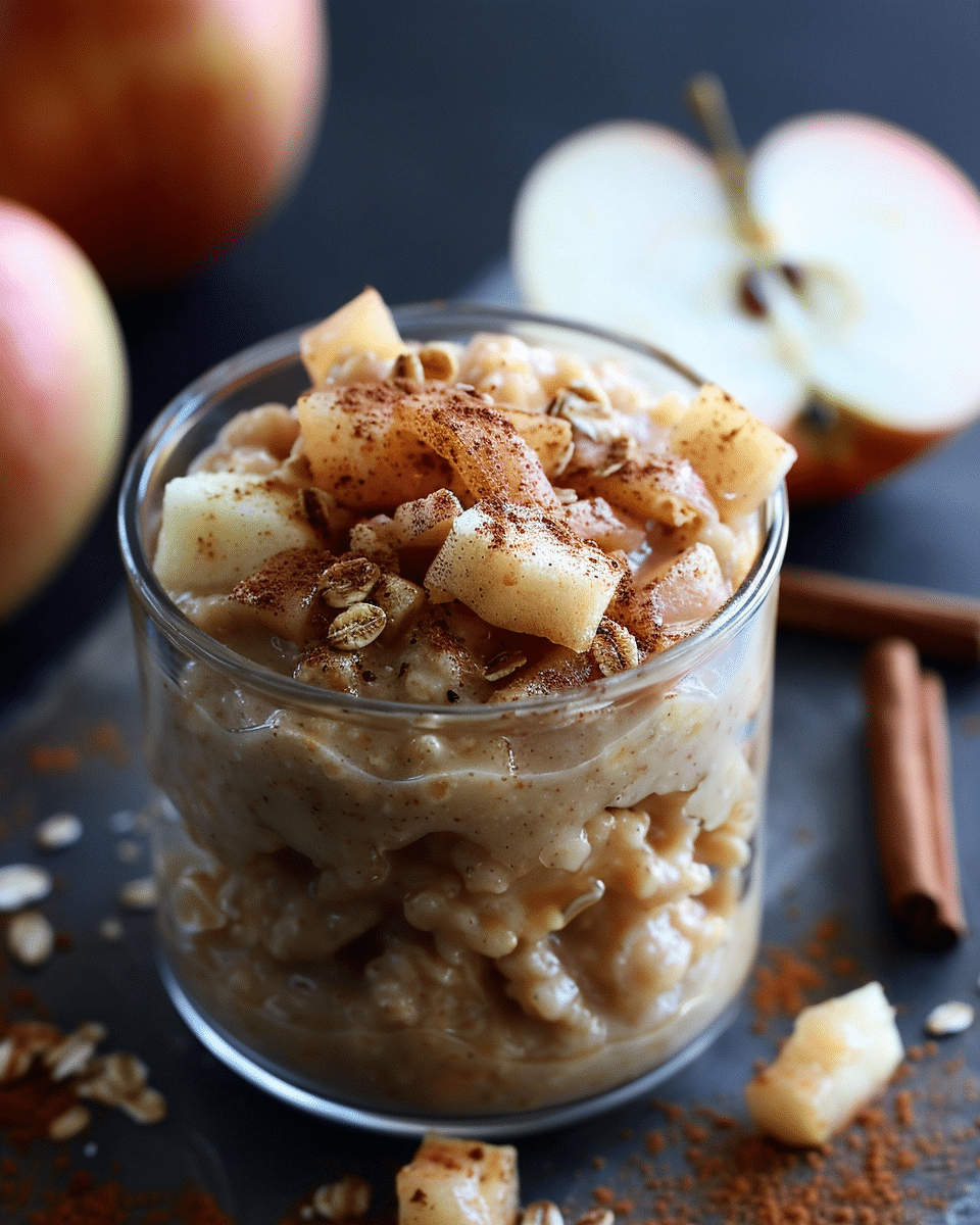 Apple Cinnamon Overnight Oats