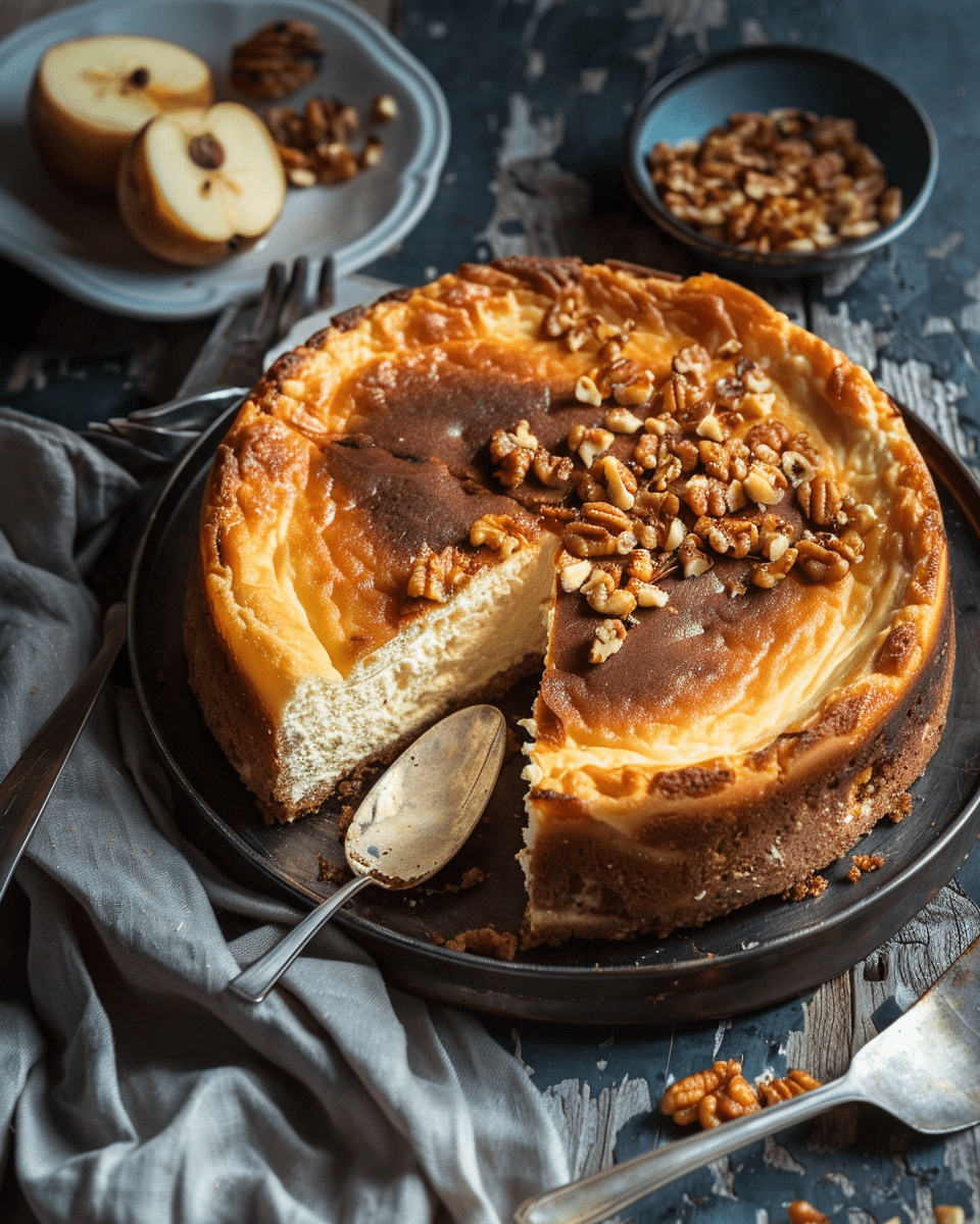 Burnt Orange and Ricotta Cheesecake Recipe