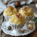 Garlic and Lemon Duchess Potatoes