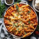 Veggie Baked Ziti for Two Recipe
