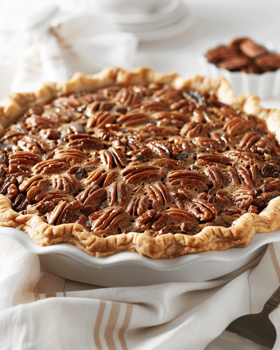 Raisin Pecan Pie