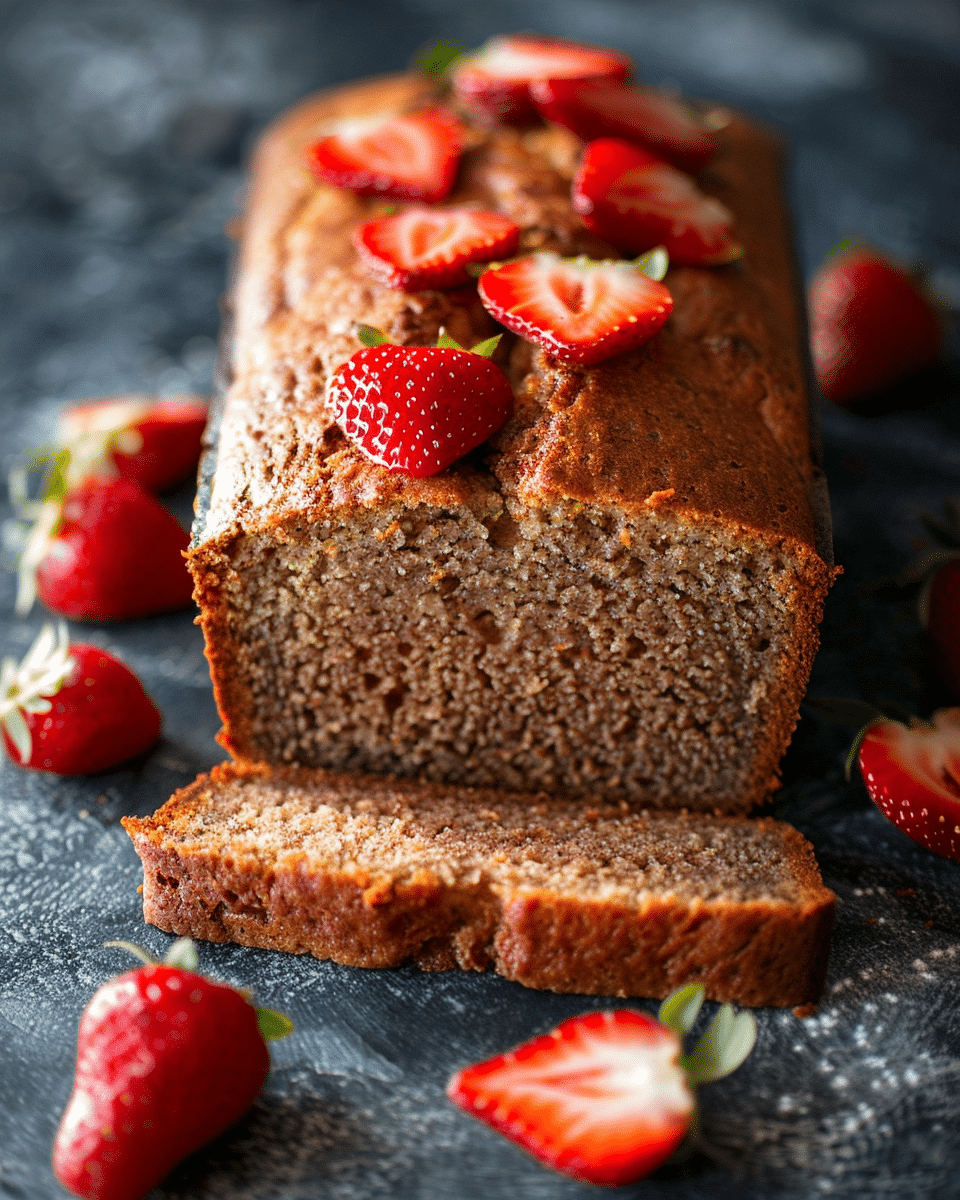 Strawberry Rye Loaf