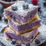 Buttery & Chewy Ube Butter Mochi Cake Recipe