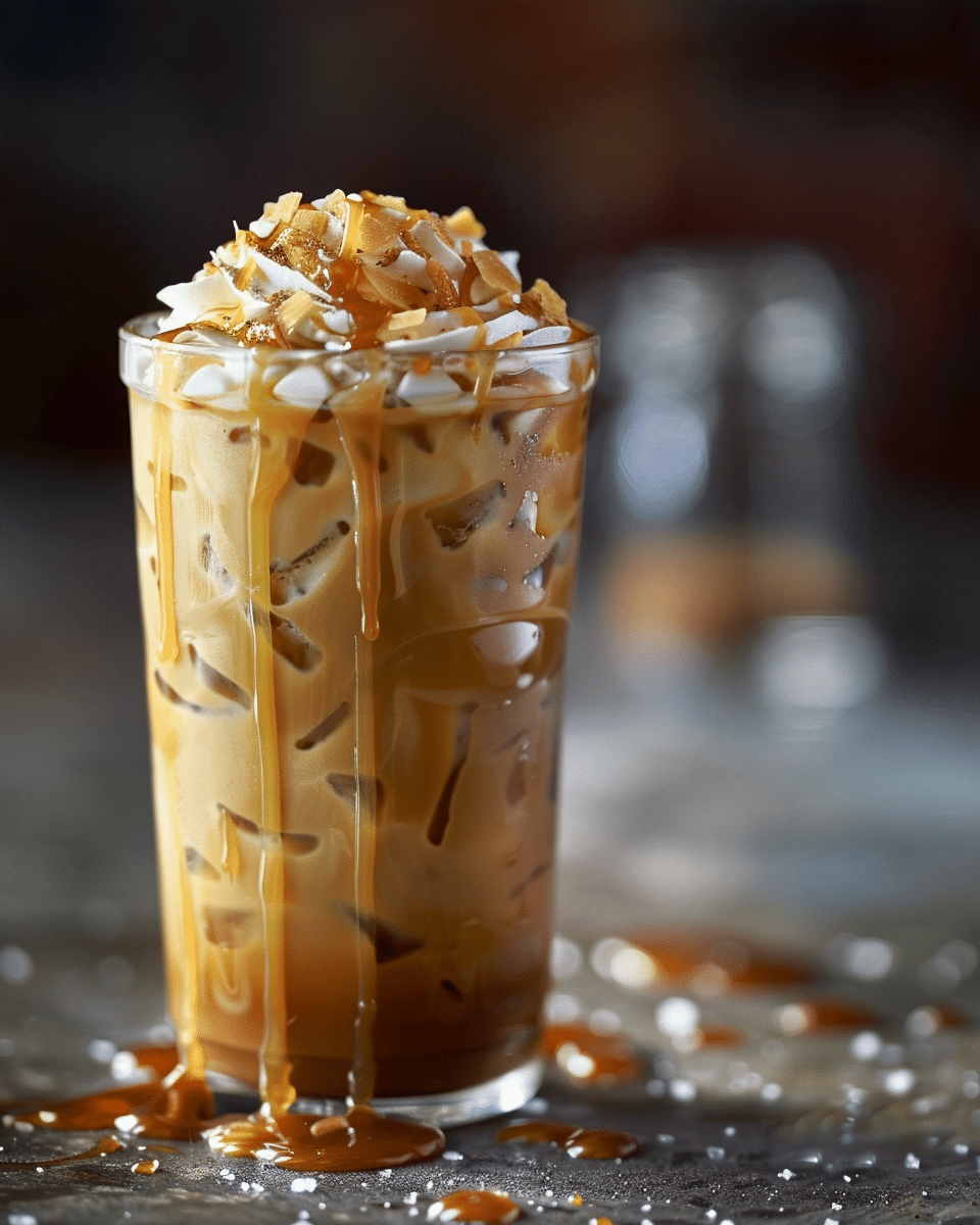 Iced Salted Caramel Latte Recipe