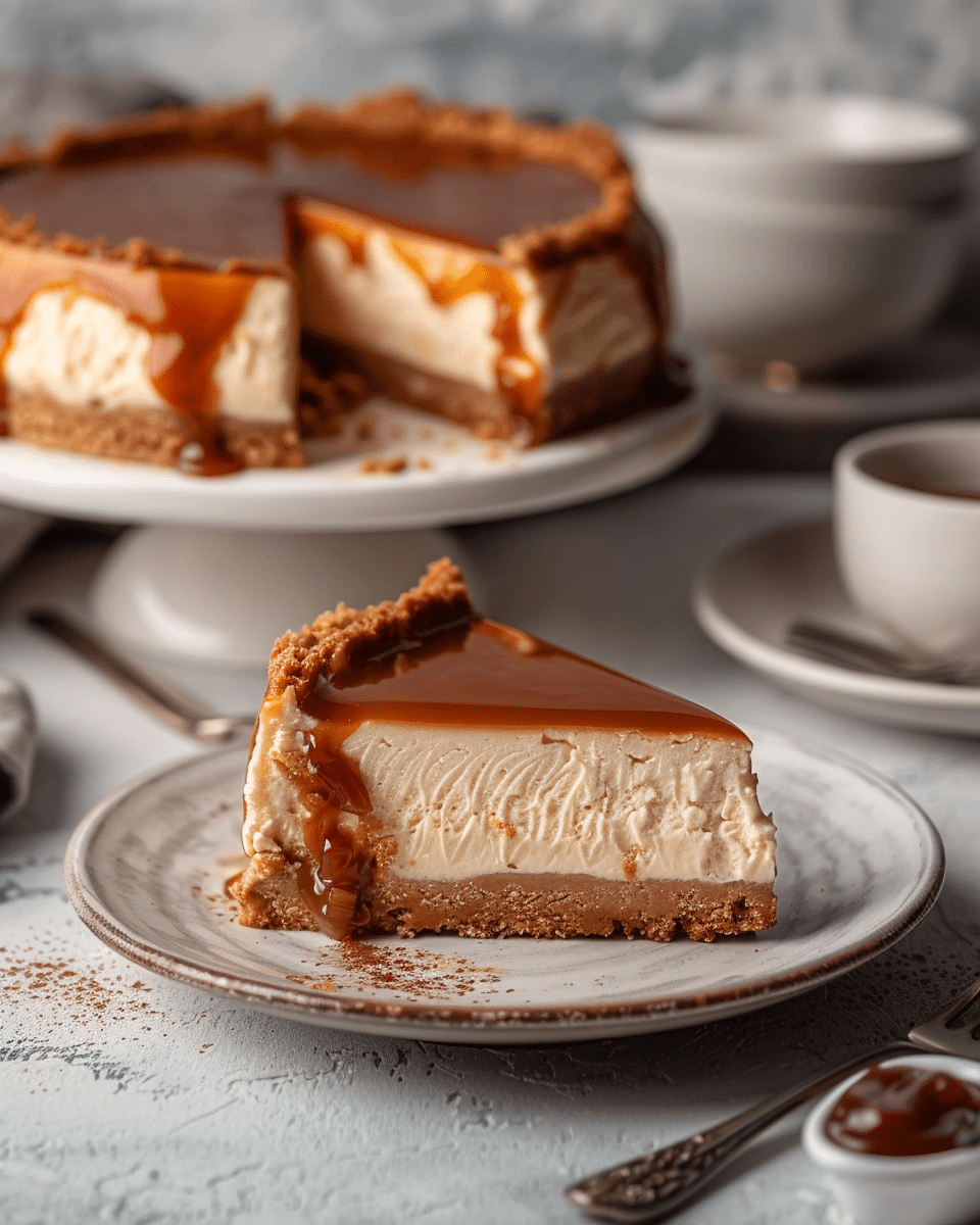 Date Caramel Cheesecake