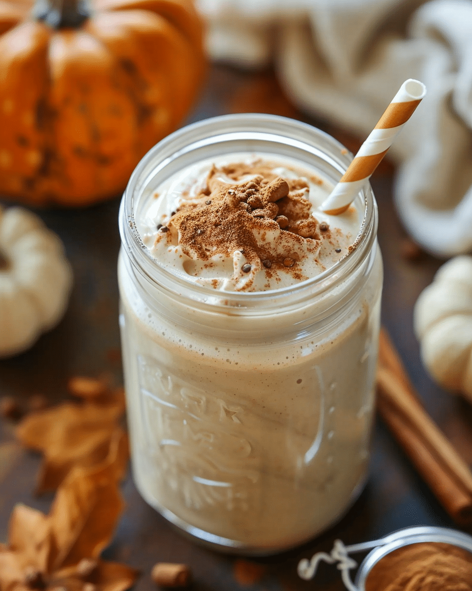 Pumpkin Spice Protein Smoothie