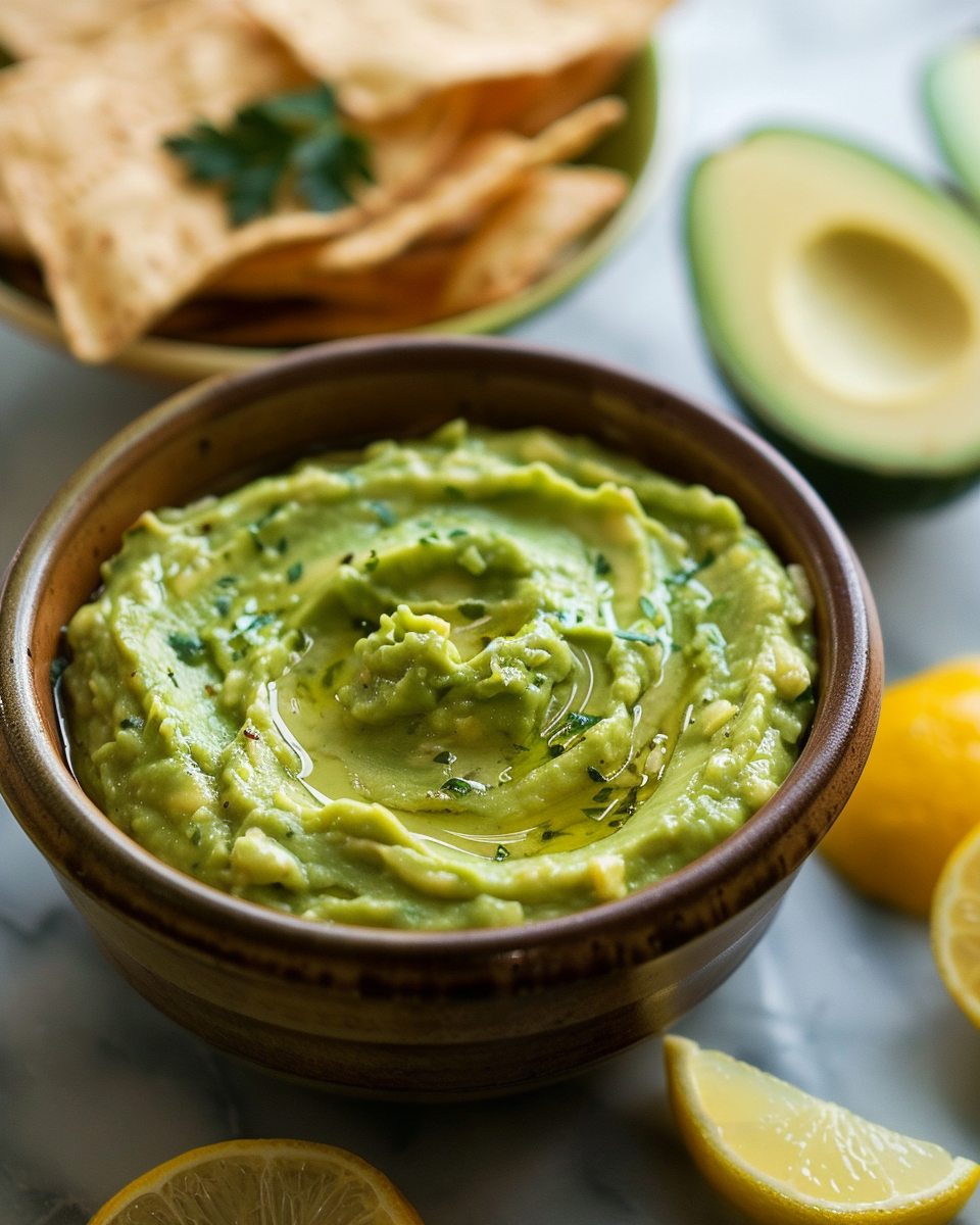 Honey Citrus Avocado Dip