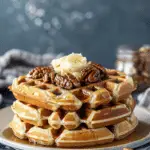 Malted Butter Pecan Waffles