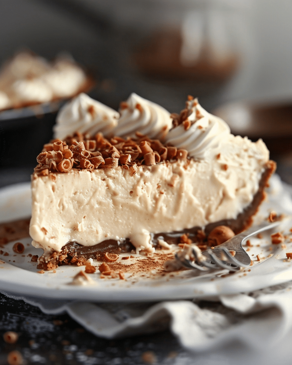 No Bake Peanut Butter Pie