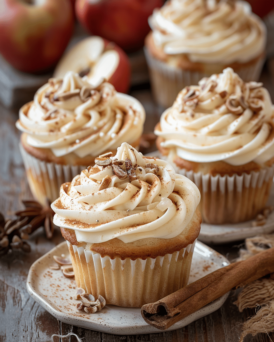 Apple Pie Cupcakes