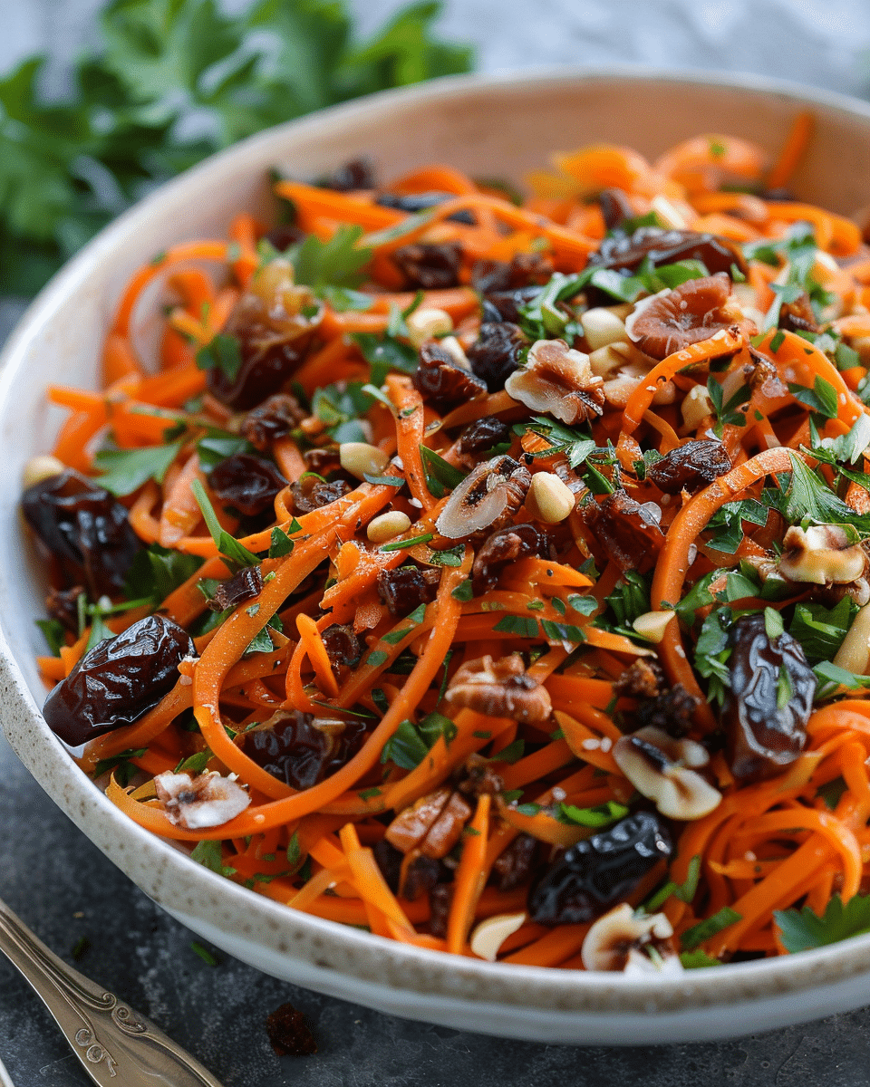 Moroccan Carrot Salad with Dates