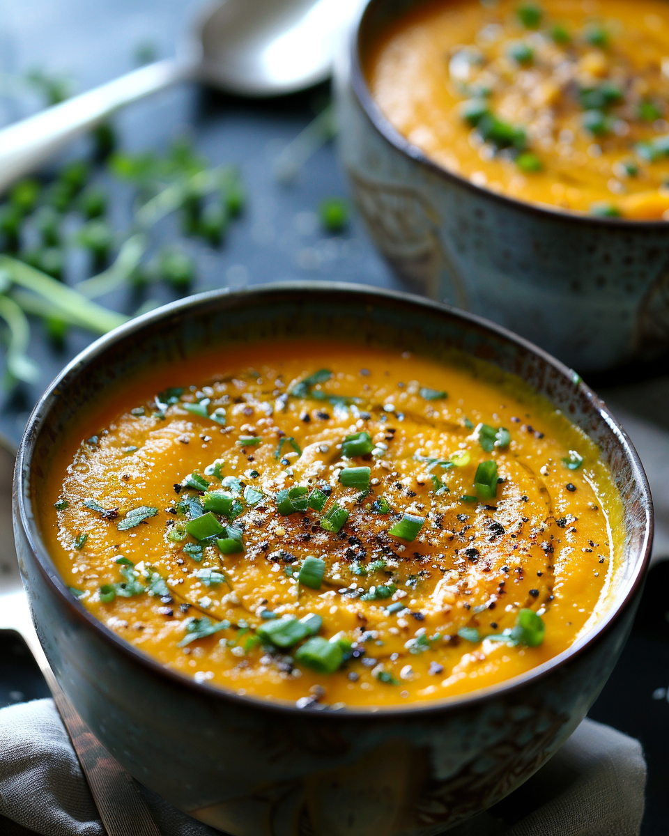 Creamy Coconut Pumpkin Soup Recipe