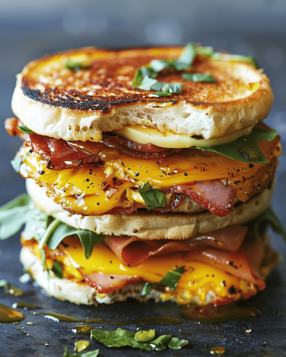 Freezer Breakfast Sandwiches
