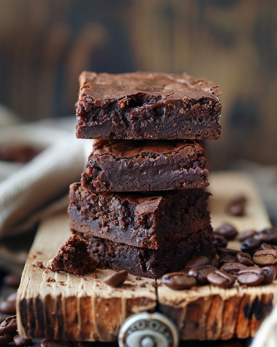 Mocha Almond Fudge Brownies