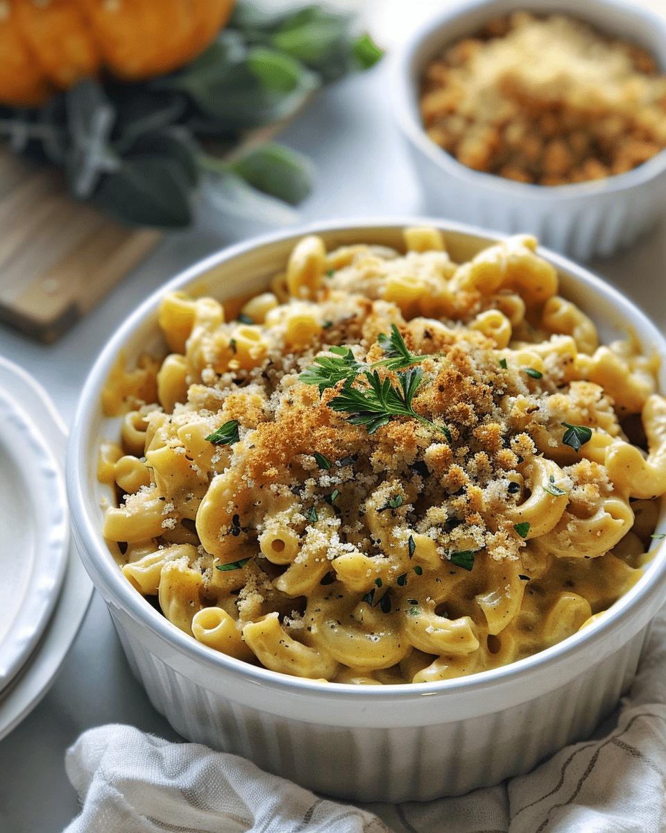 Vegan Butternut Squash Mac and Cheese