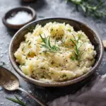 Browned Butter Herb Mashed Potatoes
