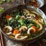 Easy Vegetable Udon Noodle Soup