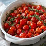 Easy Cherry Tomato Confit with Garlic and Thyme
