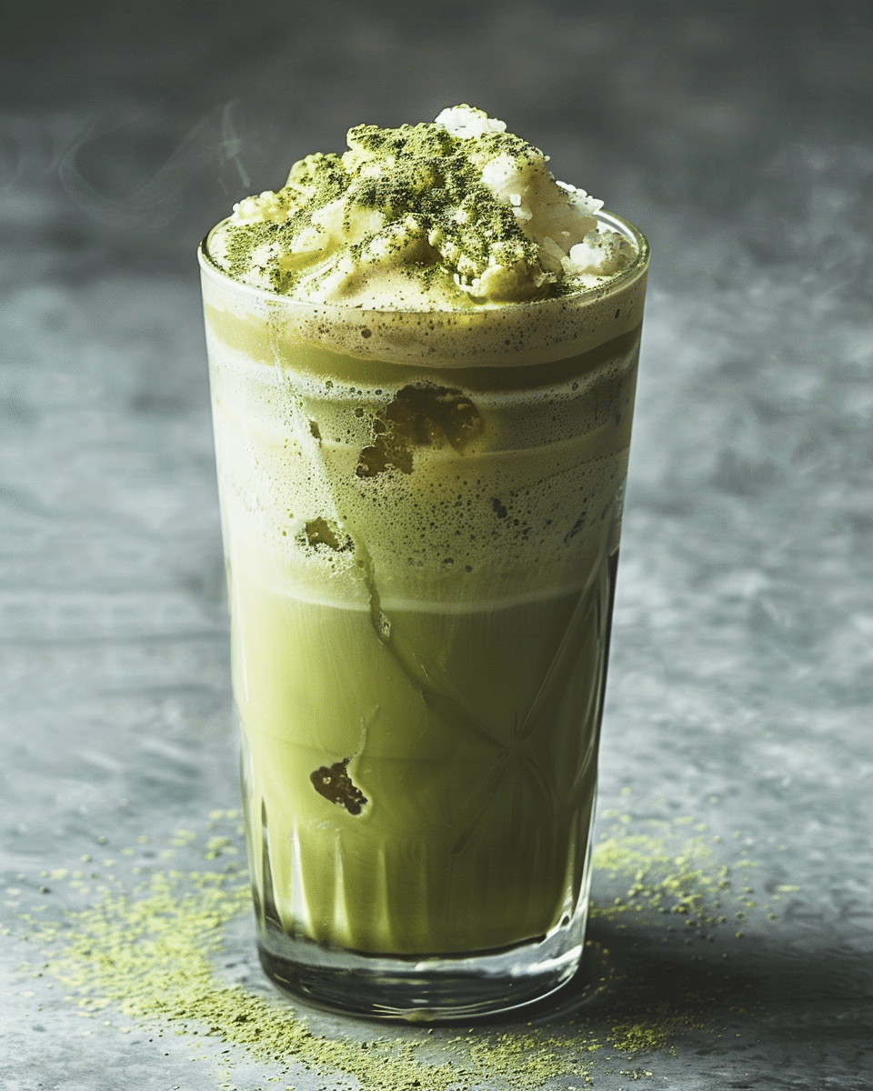 Iced Matcha Latte