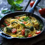 One Skillet Pasta Primavera