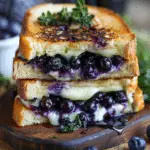 Blueberry Brie Grilled Cheese