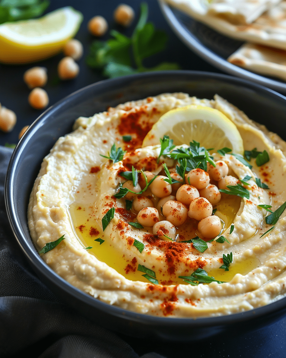 Creamy Hummus from Canned Chickpeas Recipe