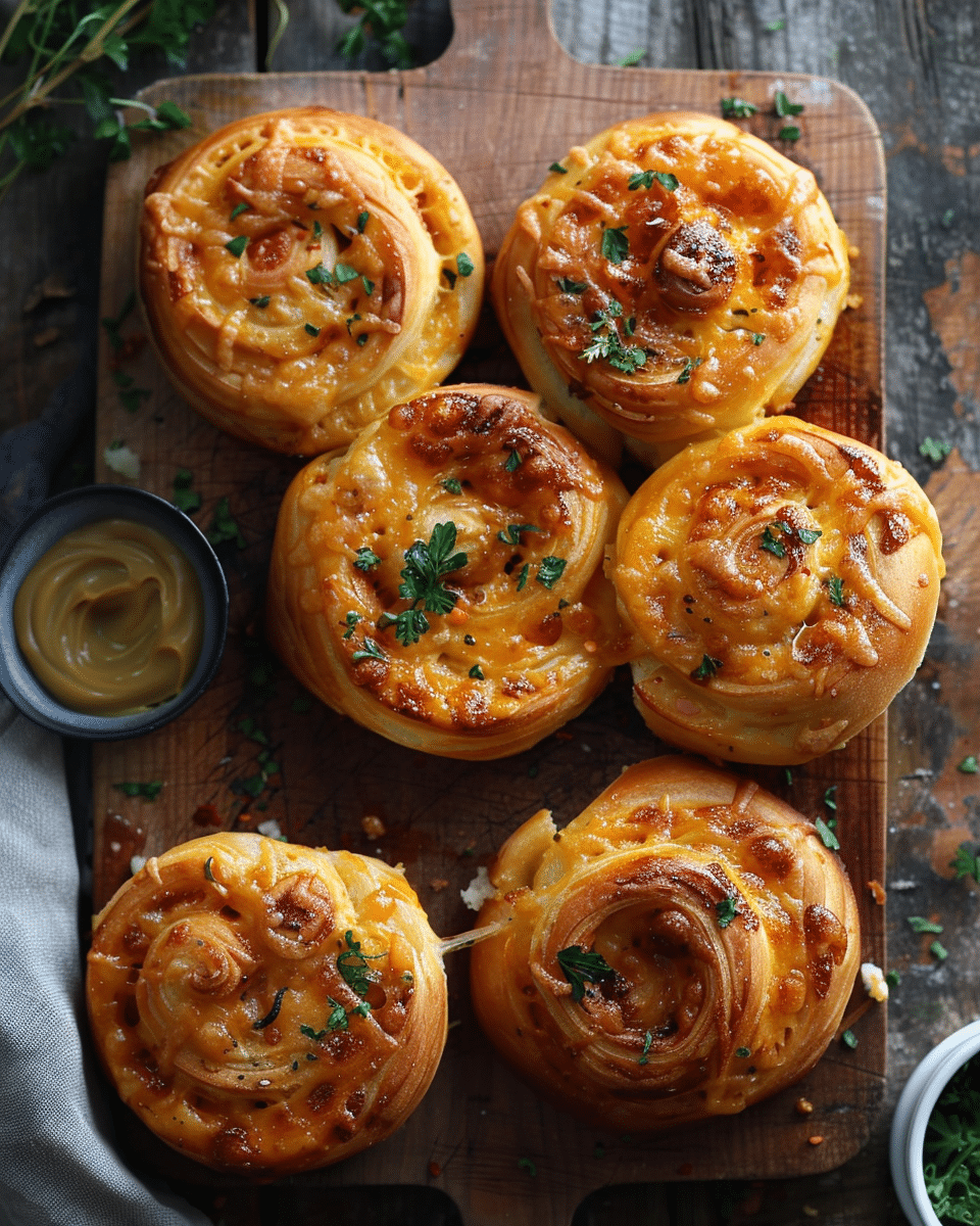 Easy Cheese and Chilli Savoury Scrolls Recipe