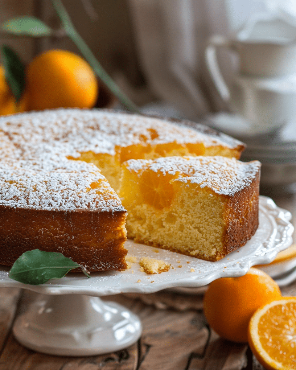Greek Orange Cake (Portokalopita)