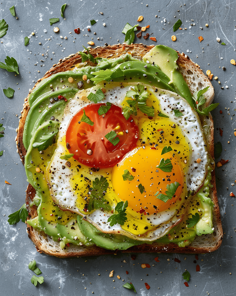 Avocado Toast with Tomato