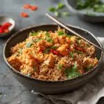 Crispy Rice with Spicy Salmon
