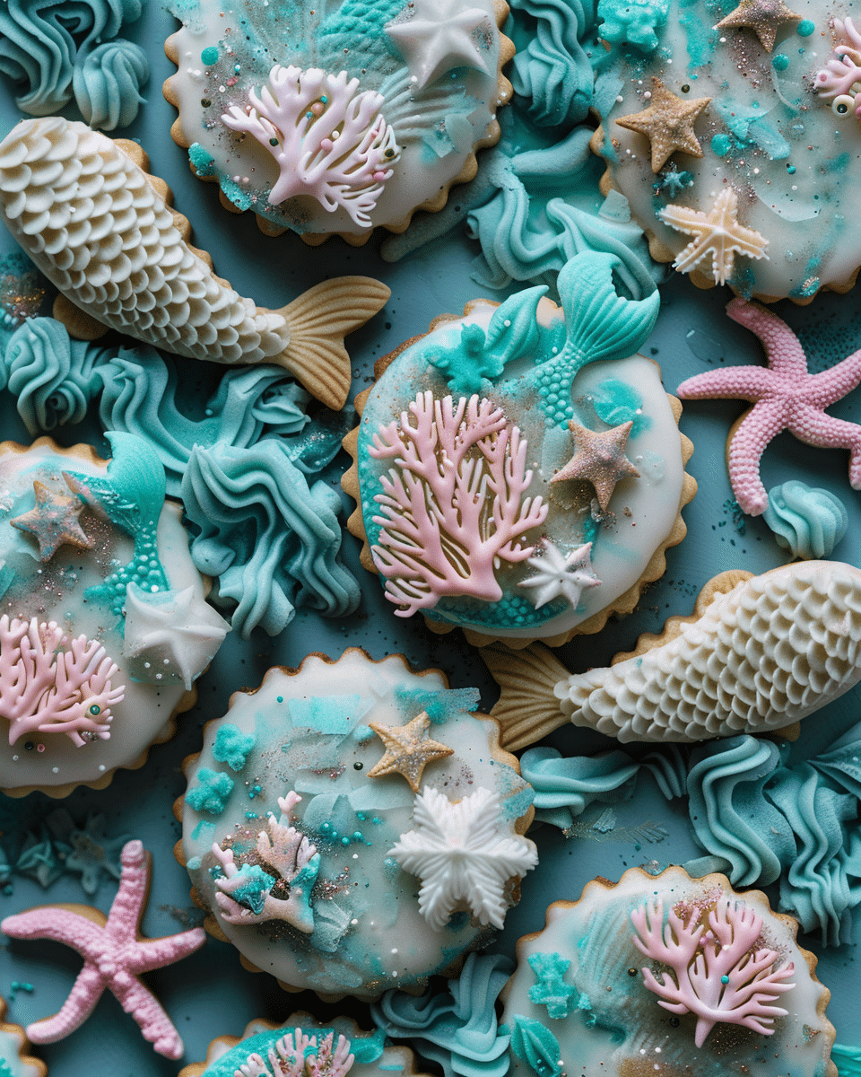 Mermaid Crumbl Cookies Recipe