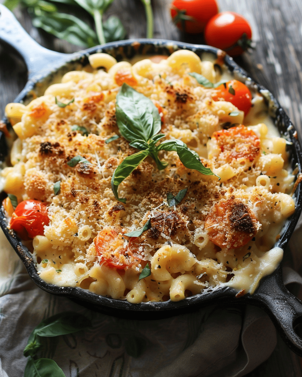 Caprese Mac and Cheese