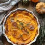 Cheddar-Butternut Squash Clafoutis