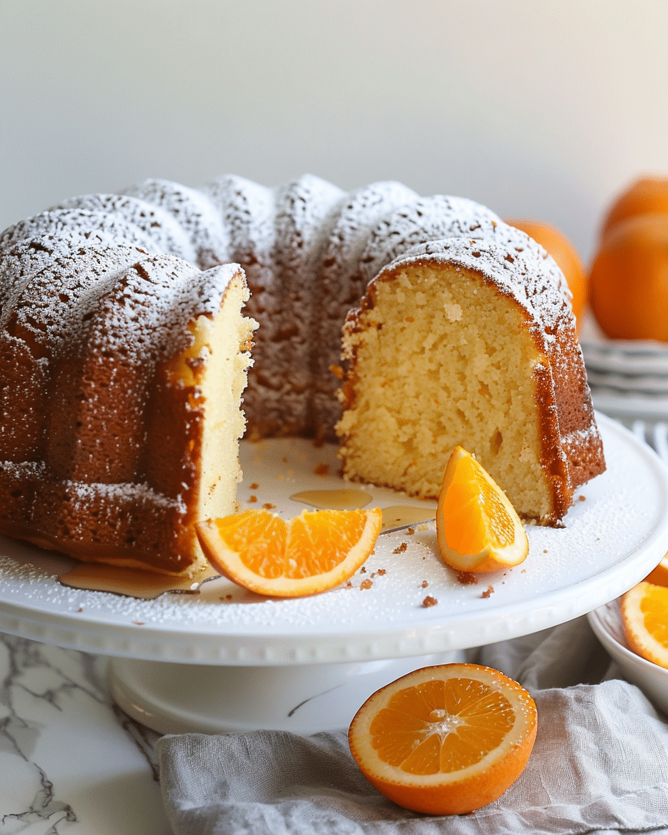 Orange Syrup Cake