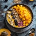 Mango Pumpkin Smoothie Bowl