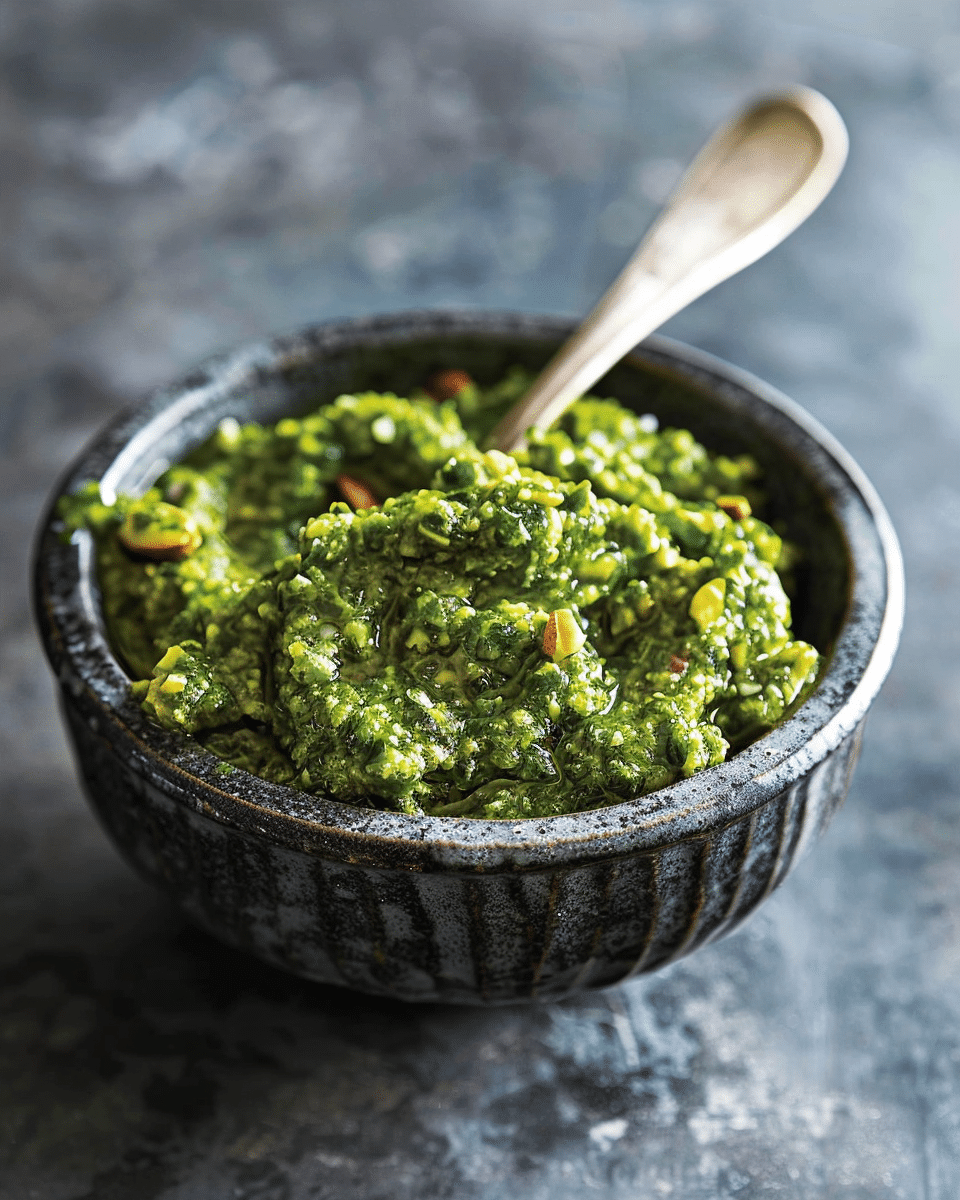 Pistachio Pesto Recipe