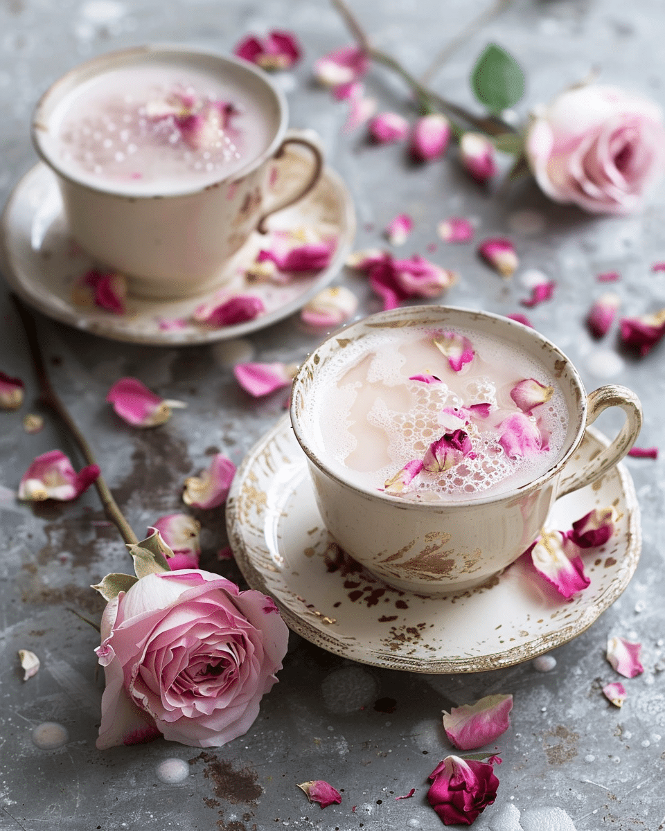 Rose Milk Tea Recipe