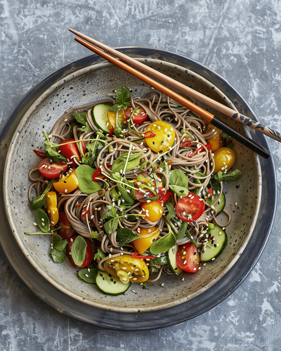 Soba Noodle Salad