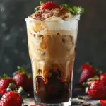 Strawberry Cold Foam Iced Coffee Recipe