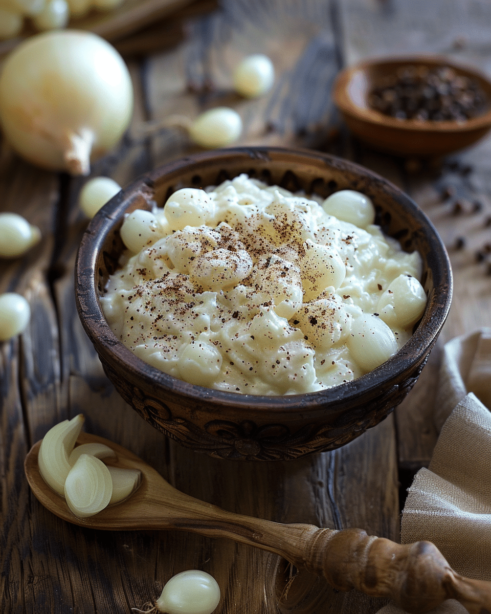Creamed Pearl Onions Recipe – Rich, Creamy, and Easy to Make