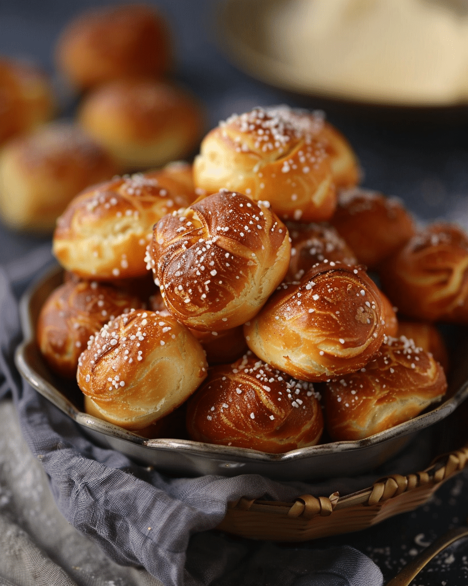 Soft Pretzel Bites Recipe